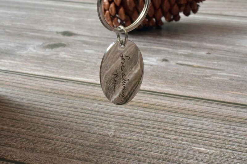 Actual handwriting keychain FM 241-3