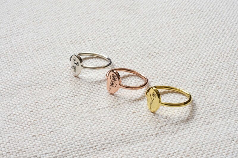 Birth flower Ring FM 234-3