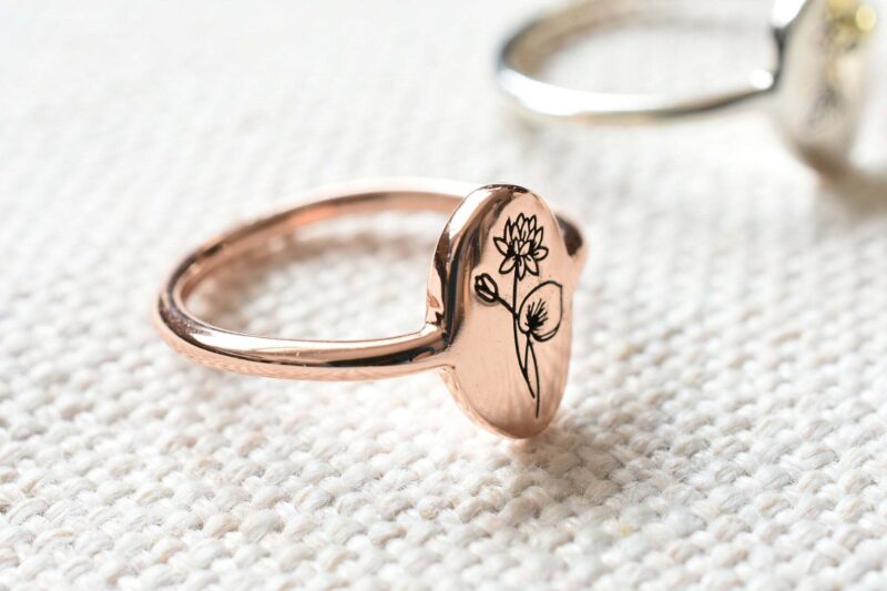 Birth flower Ring FM 234-5