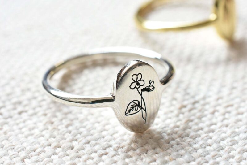 Birth flower Ring FM 234-7