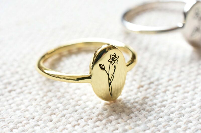 Birth flower Ring FM 234-8