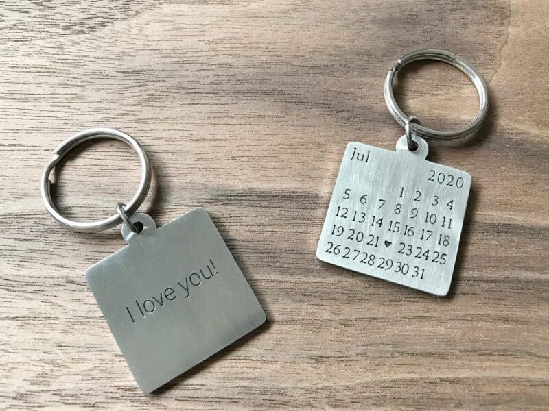 Calendar keychain FM 237-1