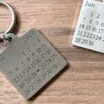 Calendar keychain FM 237-5