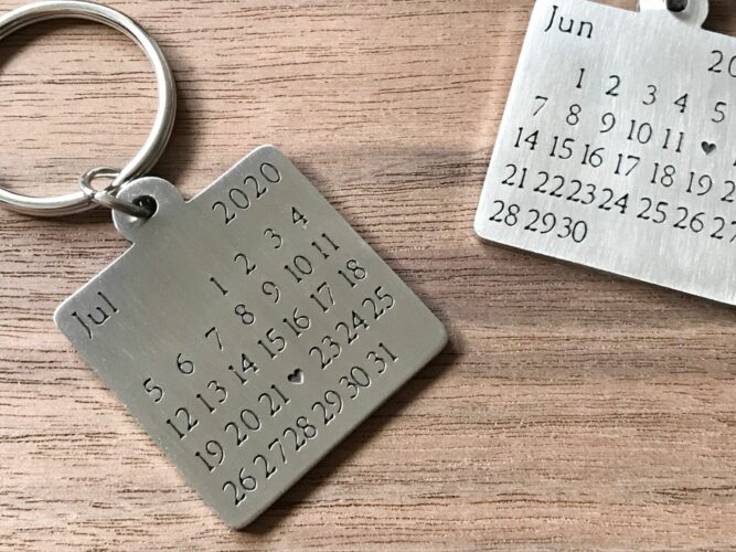 Calendar keychain FM 237-5
