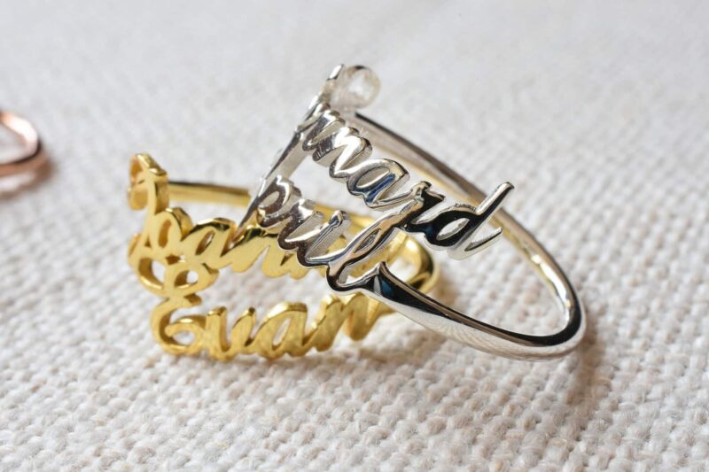 Double Name Ring FM 227-3