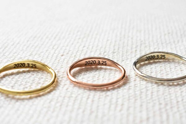 Personalized Stacking Ring FM 233-1