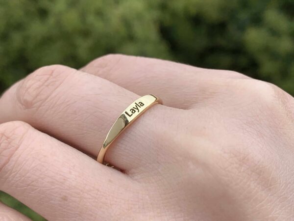 Personalized Stacking Ring FM 233-5