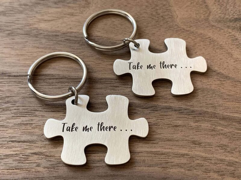 Puzzle piece keychain FM 221-1