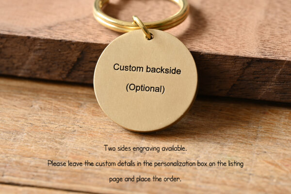 Bible Scripture keychain-6-two-sides-engraving